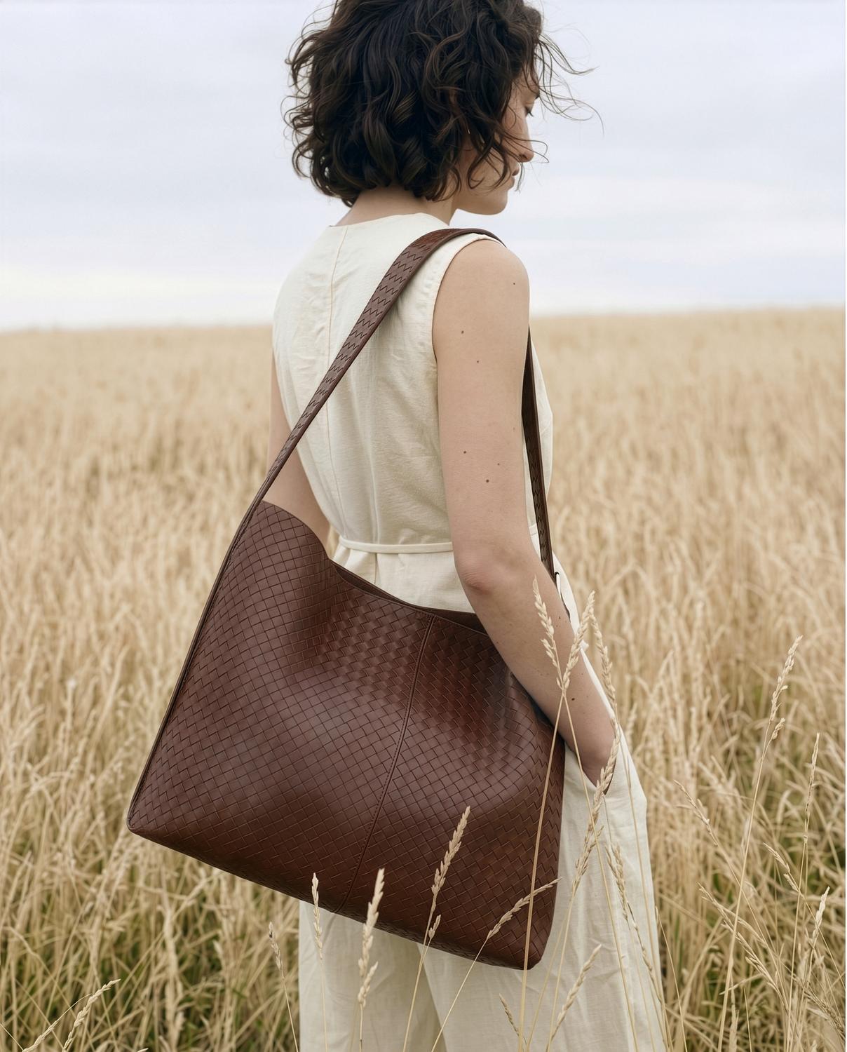 OBJGAEL Bag - Seal Brown - VERO MODA & VILA Bergvik